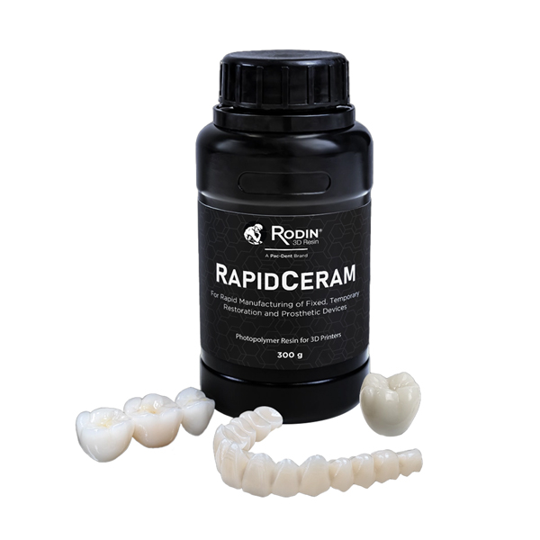 rodindirect - 3D Printing - Resins & Restoratives - Rodin® RapidCeram - 300g - 600g
